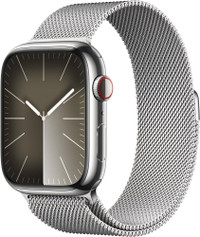 Apples Watch Series 8 [GPS + Cellular 41mm] Silver Stainless 