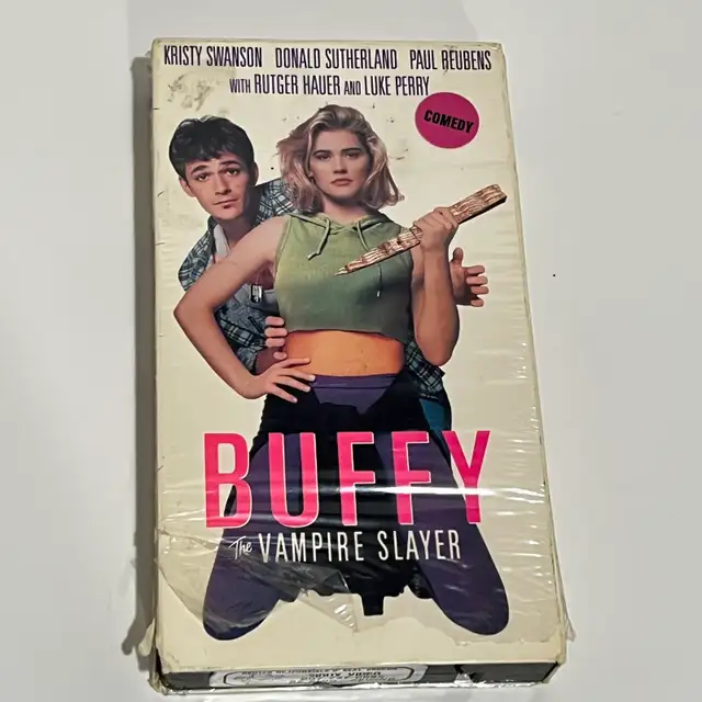 Buffy The Vampire Slayer VHS movie collectible vintage