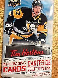 2016-2017 - Tim Horton hockey cards