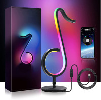 Music Note LED Colour Changing Table Lamp -Price reduced!