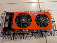 Two used video cards- Unsure if working, selling for parts