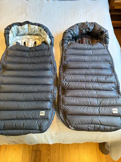 MEC winter stroller bags $75 each or 2x $100. , View more
