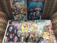 DC Universe Comics Harley Quinn Lot of 5 Books #8, 9, 16, 18, 23
