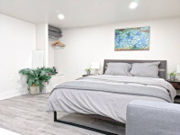 Modern and Cozy Fully Furnished Basement Apartment