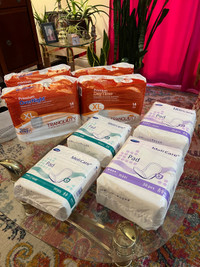 Adult Diapers and Pads. Daytime & Overnight 