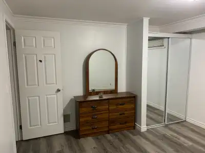 One shared space in Basement will available from 1st-Dec, 2025 near Centennial College Progress Ave...