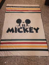 Limited Edition Hudsons Bay Company Mickey Mouse Fleece Throw