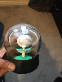 Golf Ball Water Globe Challenge 
