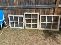 ANTIQUE WINDOWS  $65   EACH