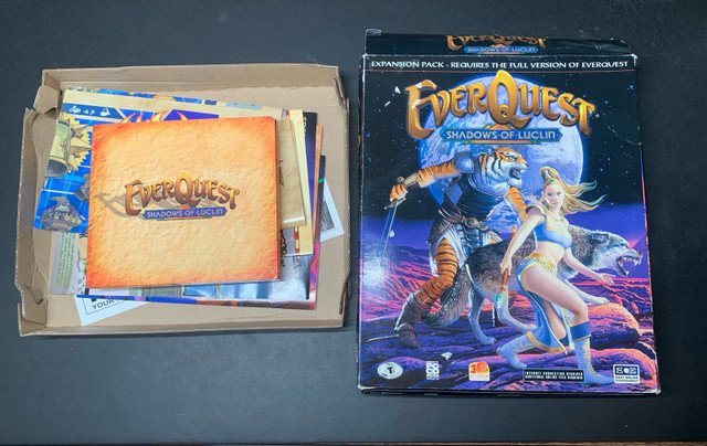 EverQuest: Shadows of Luclin vintage PC big box in PC Games in Ottawa - Image 2