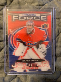 2016-17 Tim Hortons Hockey Card Carey Price Franchise Force