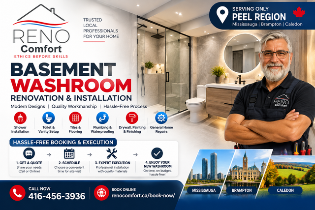 Basement  | Permit | Washroom | Repair | Home repair Expert
