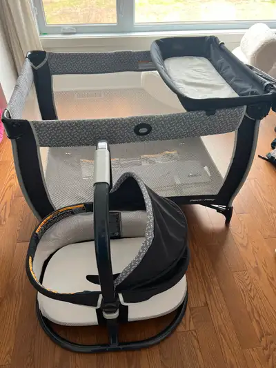GRACO Pack 'n Play DayDream Travel Bassinet Playard - Rainier, View more
