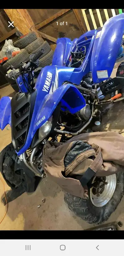 04 660r raptor, bored 40 over, has Yoshimura exhaust, resr swim arm was done over. needs a few thing...