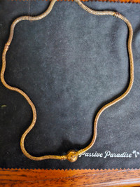 Pandora Gold Necklace