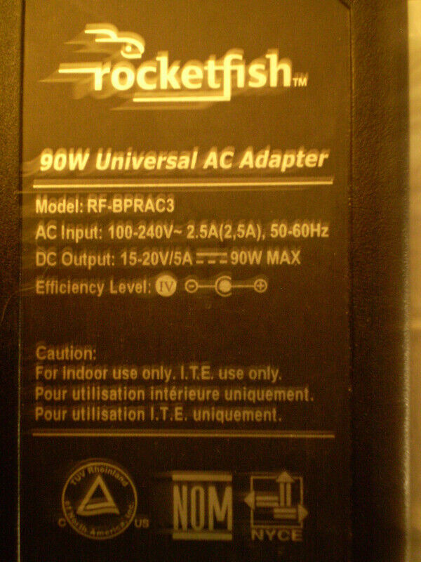 UNIVERSAL 19 VOLT 4 AMP LAPTOP SUPPLY- Chg Tips $20 to $25 in Laptops in Winnipeg - Image 3