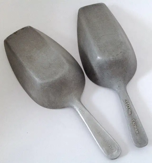 Antiquity. Collection. Large iron spice shovels63417635993347122