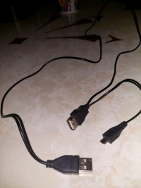 Extension USB male to USB female and USB male to Micro USB Male