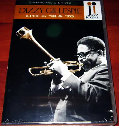 DVD :: Dizzy Gillespie - Live In '58 & '70 (NEW FACTORY SEALED), View more