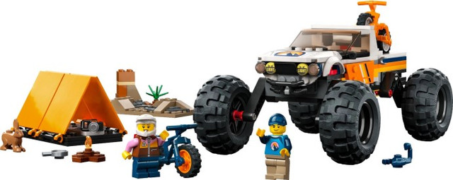 LEGO CITY #60387 Building Toy 4 x 4 OFF-ROADER ADVENTURES NEW!!! in Toys & Games in Thunder Bay - Image 3