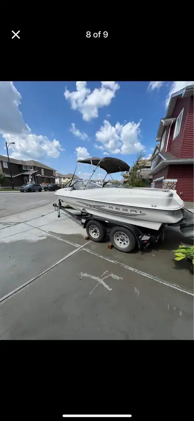 2005 regal lsr1800 with Volvo 4.3gl engine. Everything is in great shape. The only Damage is from th...