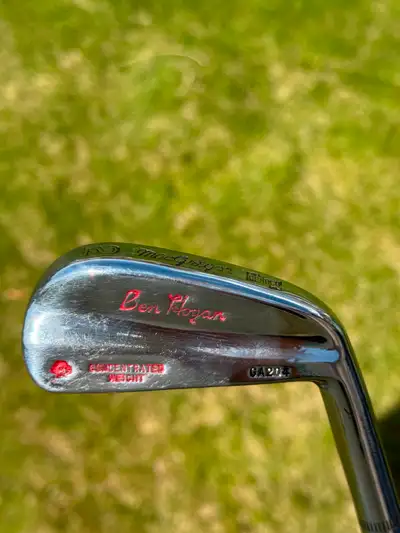 same clubs he used at merion to win the us open