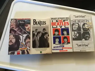 Beatles VHS $35, View more
