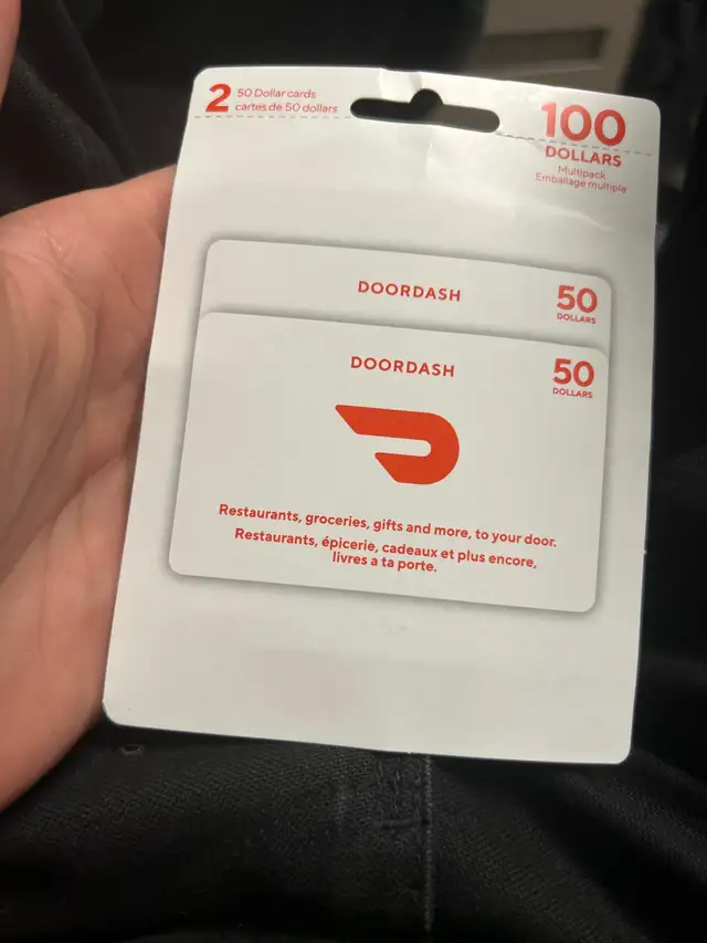 Door Dahs gift card $100