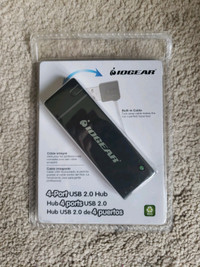 IOGEAR 4-Port USB Hub (Brand new and Sealed)