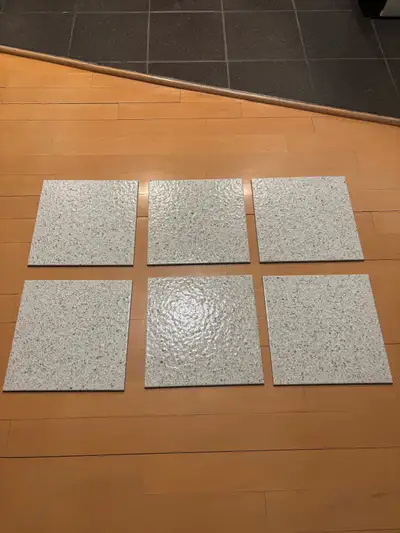 6 Ceramic Tiles for 10$ - 6 Tuiles en Céramique pour 10$, View more