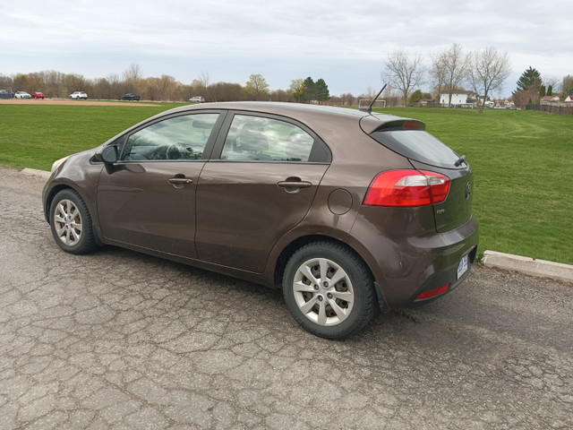 2013 Kia Rio - Works great - with WINTER and SUMMER tires in Cars & Trucks in Oshawa / Durham Region - Image 3