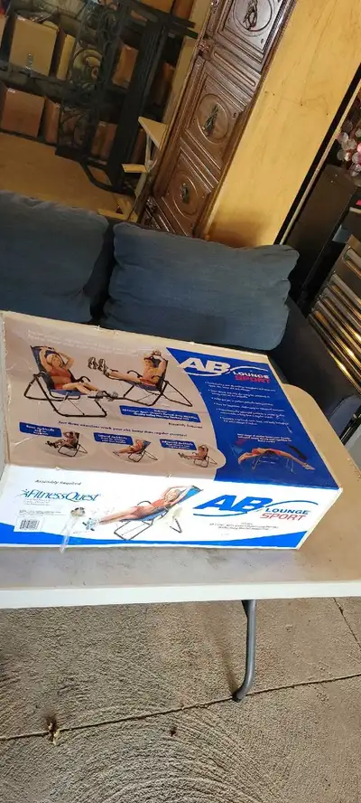 New fitness quest ab lounge sport , View more