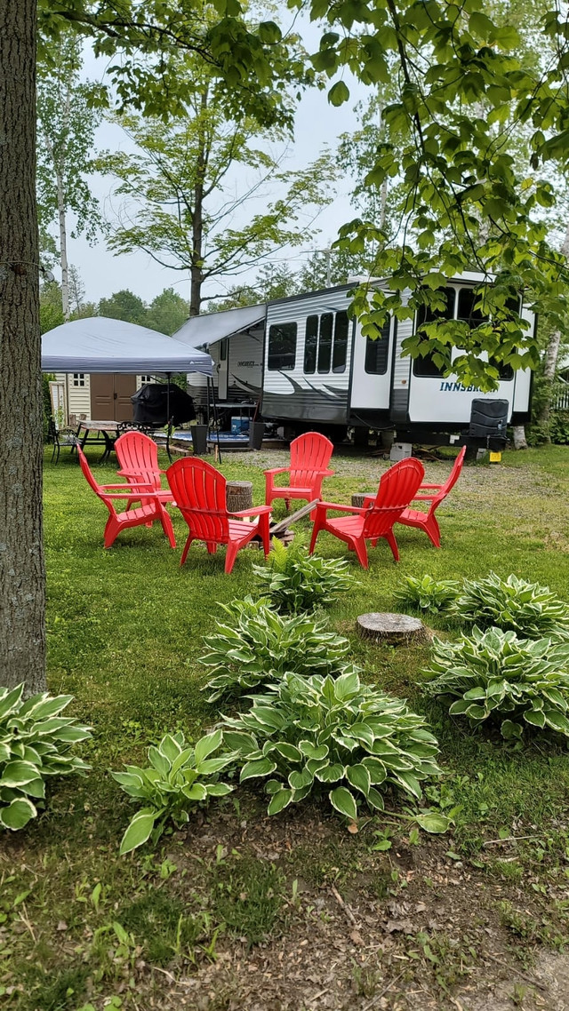 Trailer at Wasaga Pines Rv resort RVs & Motorhomes Barrie Kijiji