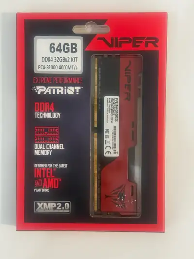 64GB DDR4 kit from Patriot Viper, View more
