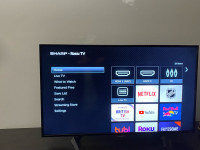 Smart tv roku 43 inches 