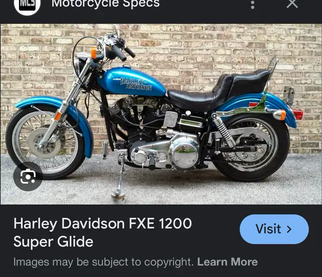 Wanted Harley fxe super glide or fxs low rider shovelhead in Street, Cruisers & Choppers in Winnipeg - Image 4