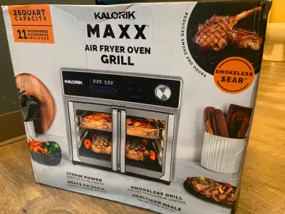 Kalorik MAXX air fryer oven grill 26 quart capacity, View more
