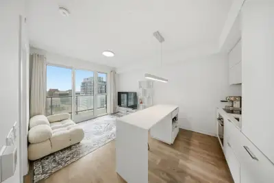 Bright and modern 1 bedroom, 1 bathroom condo at 15 Lower Jarvis, Toronto, available from June 1. Th...
