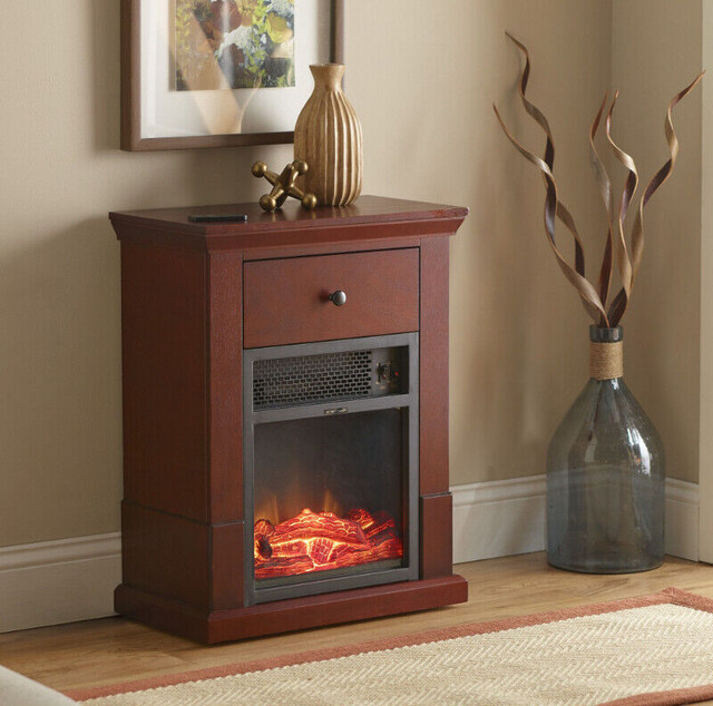 McLeland Design Easton Compact Electric Fireplace Heater, New in Other in Hamilton - Image 2