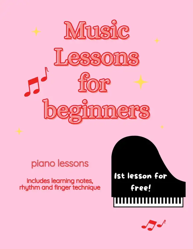 Beginner Piano Lessons - In Home