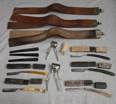 Vintage Barber tools, View more