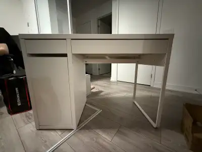 IKEA white desk, View more