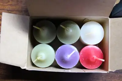 Partylite Full Box 6 Pieces Mixed Sampler Votive 2" x 1½" Candle, View more