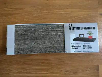 * Size: 40.5 x 13 x 3.8 cm * 405 mm hollow board with PVC, one bracket included * Mounting hardware...