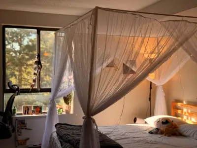 Selling my complete queen bed setup including: * Queen size Nectar 11” memory foam mattress * IKEA w...