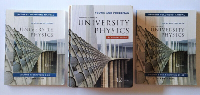 Sears and Zemansky’s University Physics with Modern Physics, 12e in Textbooks in Edmonton
