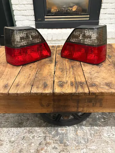 For sale is a pair of used OEM Hella smoked taillights for a 1988-1992 MK2 Volkswagen Golf or GTI. T...
