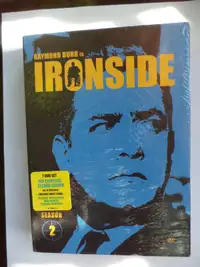 New Raymond Burr Ironside season 2 - 7 dvd set