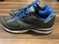 Fila Mens Simulite 3 Running Shoe, Gray/Blue, 13M