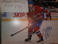 Joel Armia signed 8x10 photos Canadiens Jets Hockey